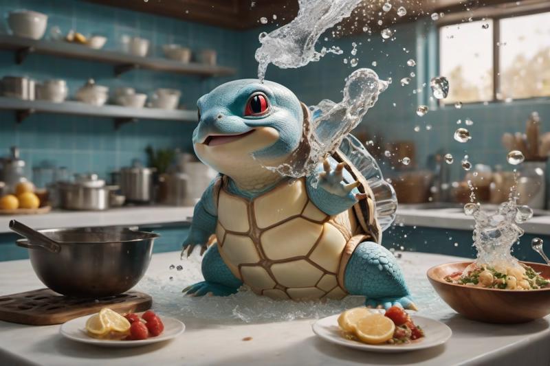 00076-cinematic photo Squirtle hosting a water themed cooking.png